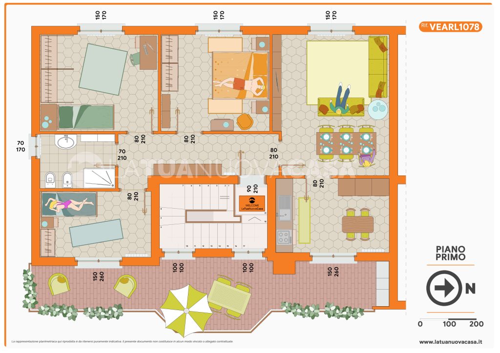 Appartamento in Villa ad Arluno - Rif. VEARL1078