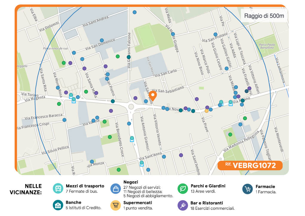 Trilocale a Bareggio in vendita - Rif. VEBRG1072