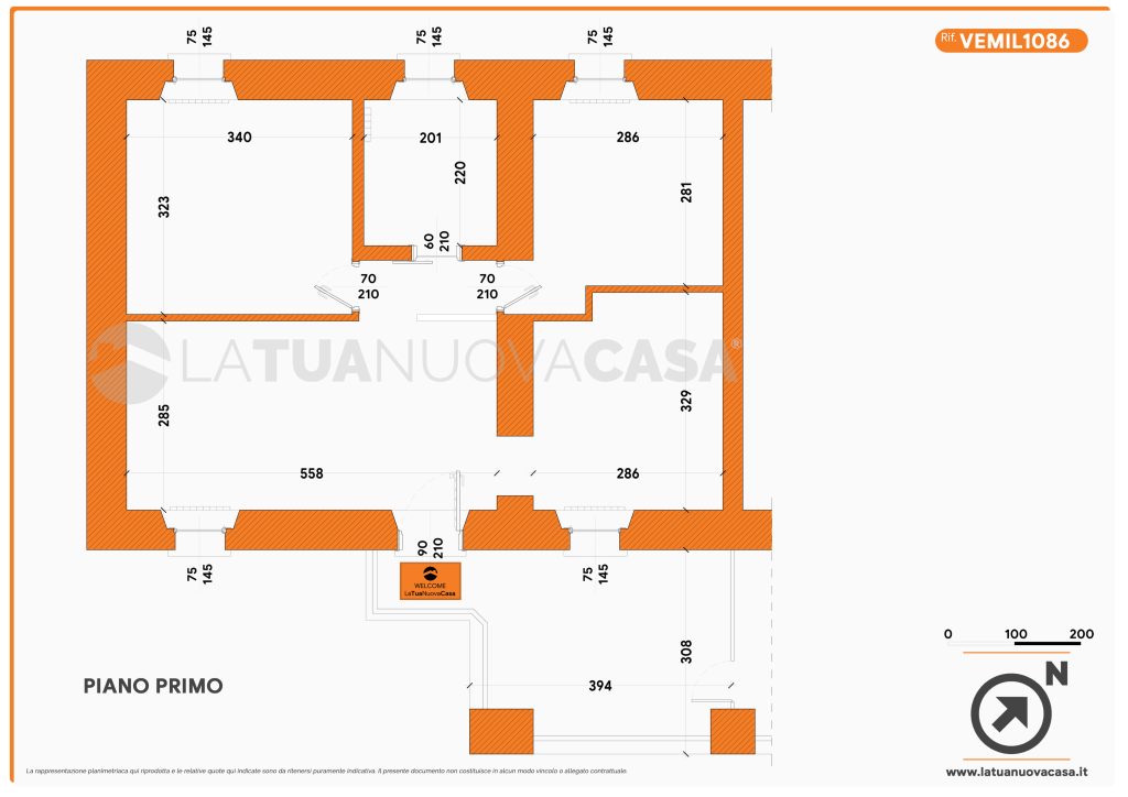 Trilocale Ristrutturato in Corte a Milano - Rif. VEMIL1086