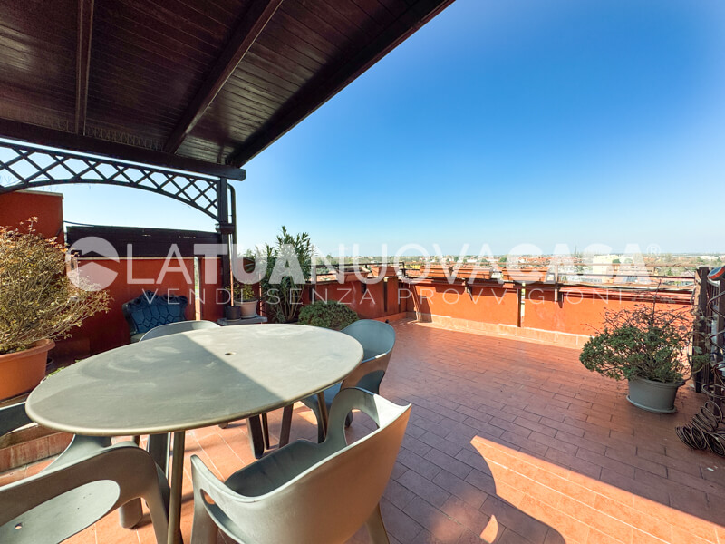 Bilocale mansardato a Bareggio, con terrazza panoramica - Rif. VEBRG1095