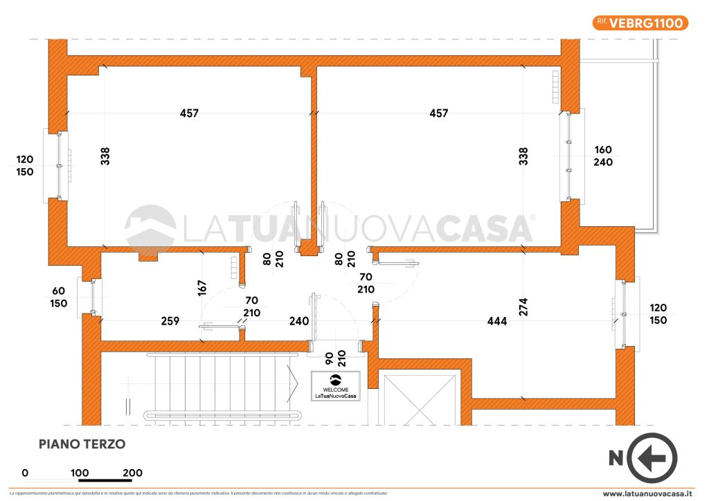 Bilocale da ristrutturare con cantina e box, a Bareggio - Rif. VEBRG1100