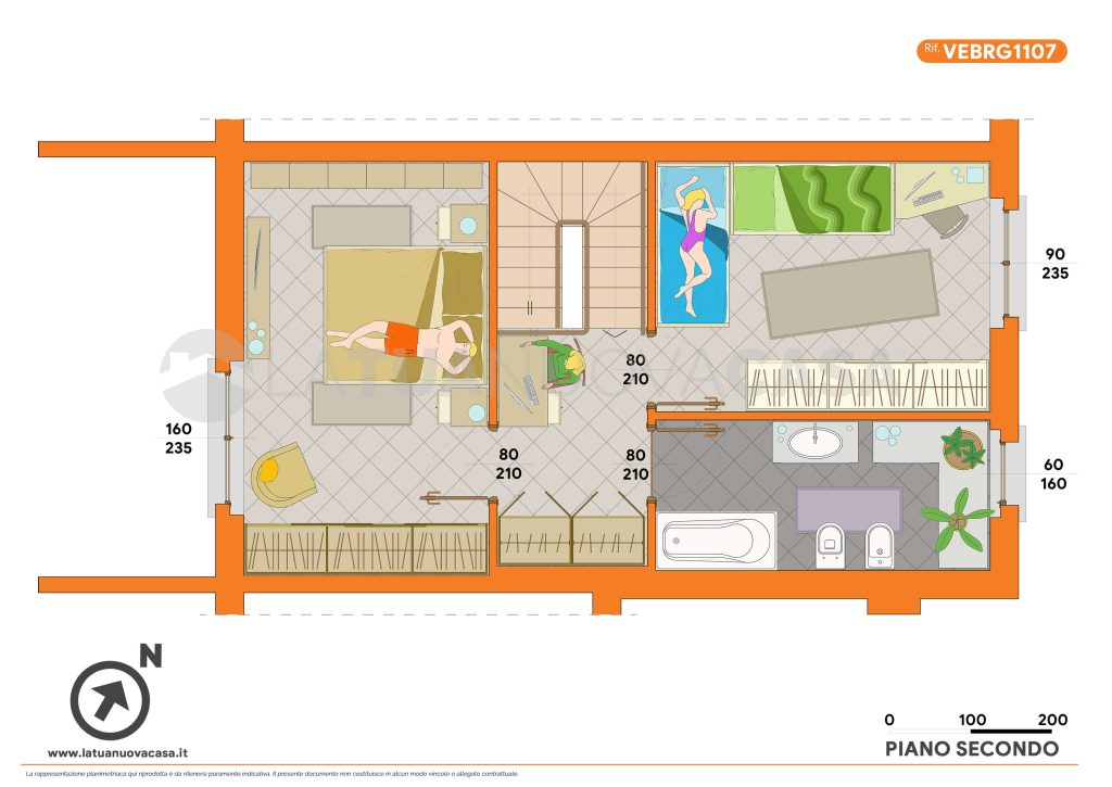 Trilocale duplex con terrazzo, cantina e box a Bareggio - Rif. VEBRG1107