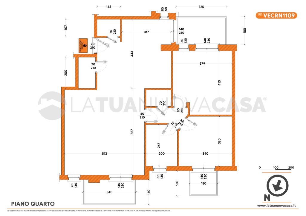 Trilocale ristrutturato all'ultimo piano, a Cornaredo - Rif. VECRN1109