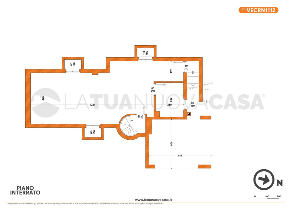 Villa singola a Cornaredo, con giardino e box doppio - Rif. VECRN1112