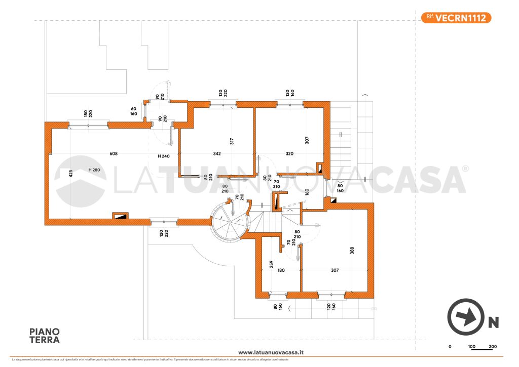 Villa singola a Cornaredo, con giardino e box doppio - Rif. VECRN1112