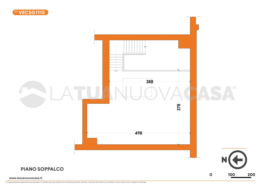 Bilocale in corte storica, con ampio soppalco a Cusago - Rif. VECSG1115