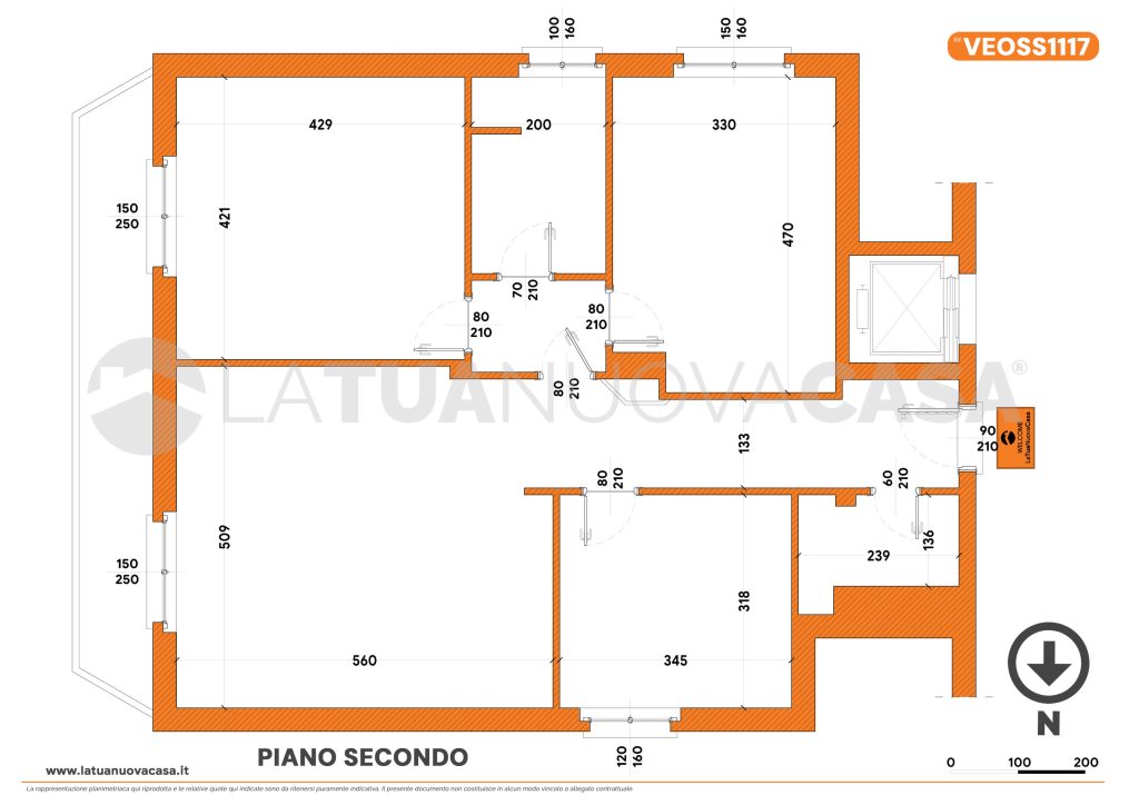 Casa in vendita a Ossona, trilocale con cantina e box - Rif. VEOSS1117