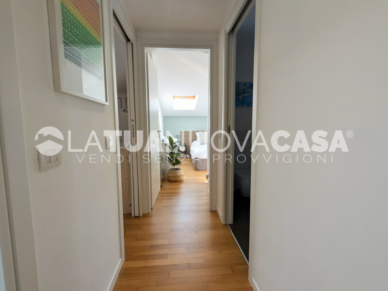 Attico con terrazzo, con box doppio, posto auto e cantina a Settimo Milanese - Rif. VESTT1125