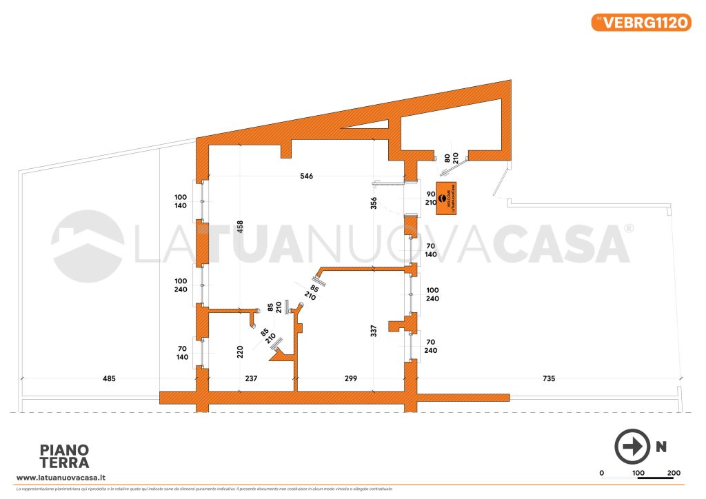 Bilocale con giardino, con ingresso indipendente a Bareggio - Rif. VEBRG1120