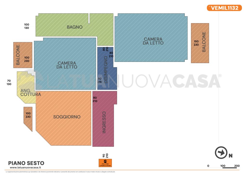 Trilocale da ristrutturare, ultimo piano a Milano, MM Lotto - Segesta - Rif. VEMIL1132