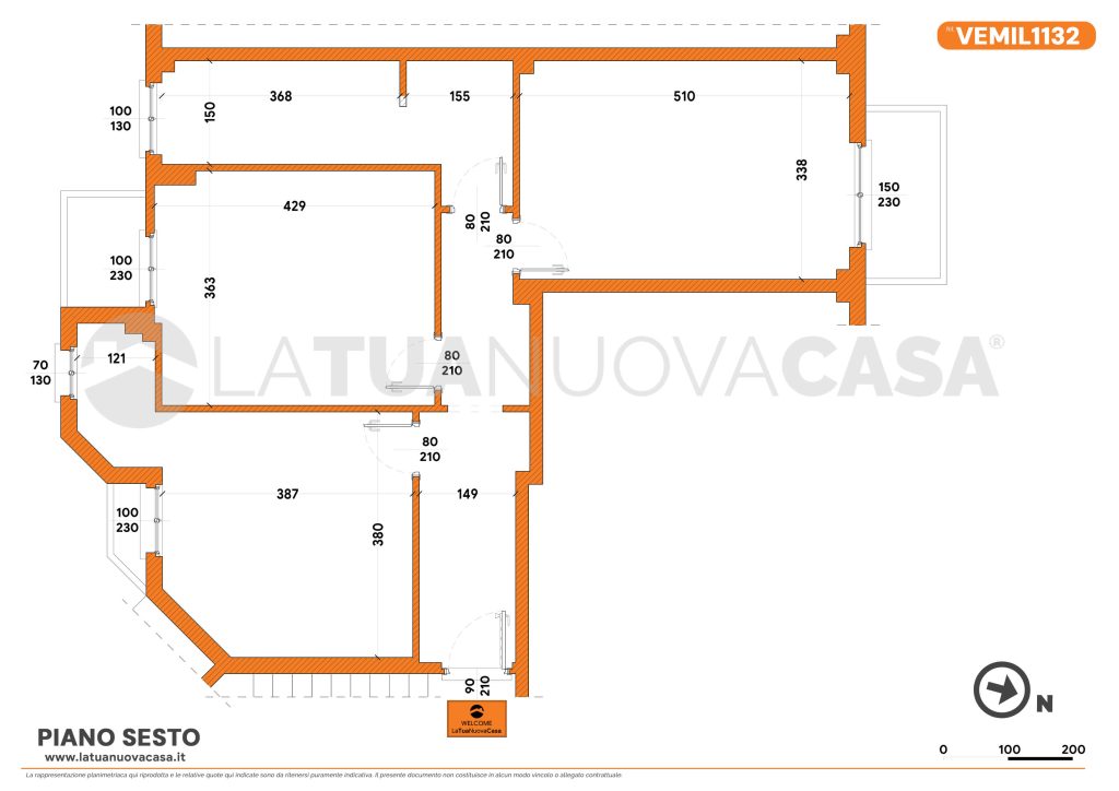 Trilocale da ristrutturare, ultimo piano a Milano, MM Lotto - Segesta - Rif. VEMIL1132